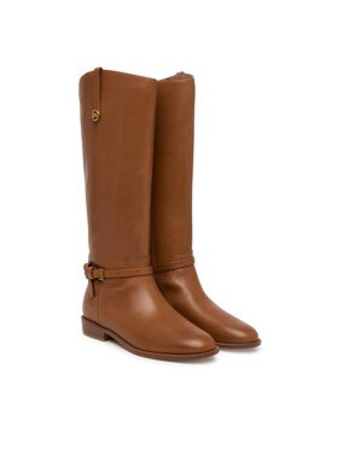 MICHAEL Michael Kors Oficerki Beverly Flat 40F6BVFB5L Brązowy