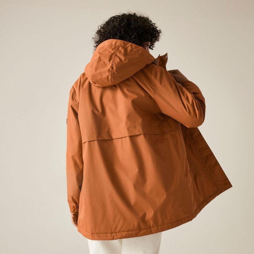 Kurtka damska przejściowa ocieplana przeciwdeszczowa Brielly