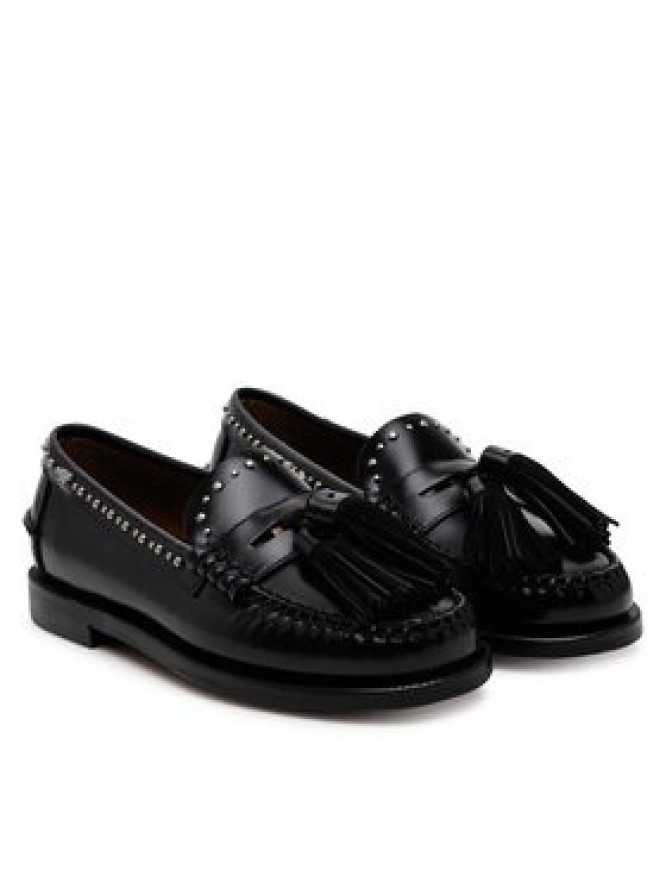 Weekend Max Mara Loafersy 2515521014670 Czarny