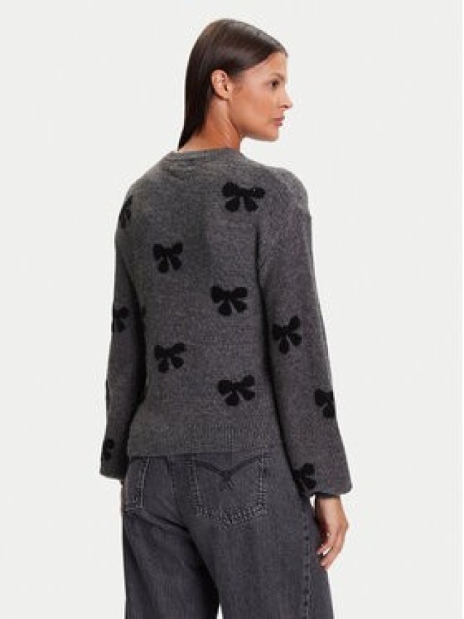 ONLY Sweter Bora 15360712 Szary Regular Fit