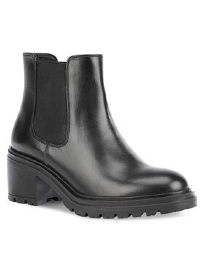 Geox Sztyblety D Damiana D16QCG 00043 C9999 Czarny