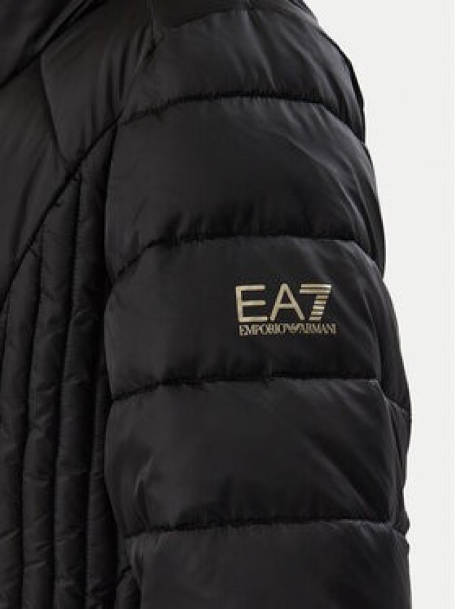 EA7 Emporio Armani Kurtka zimowa 7W001499 AF25639 UC001 Czarny Regular Fit