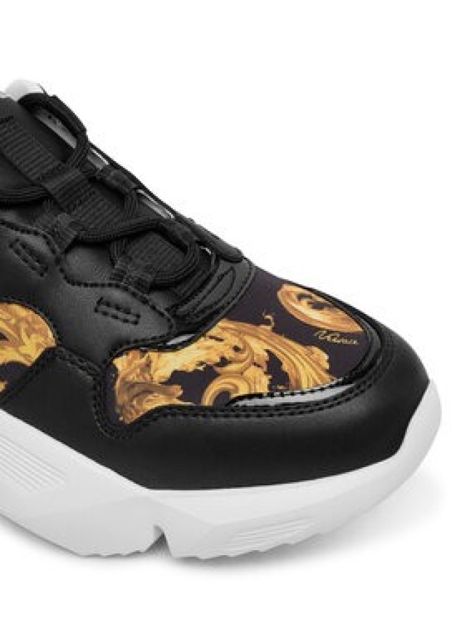 Versace Jeans Couture Sneakersy 80VA3SU7 ZSE19 G89 Czarny