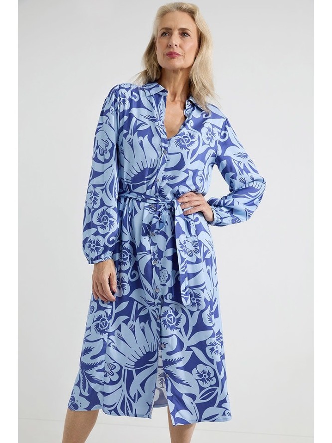 Josephine & Co Sukienka "Amira" w kolorze niebiesko-błękitnym rozmiar: 38