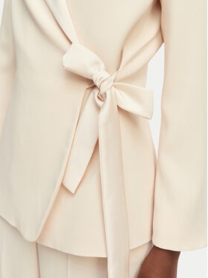 Marella Marynarka Geleda 2613041102 Beżowy Slim Fit