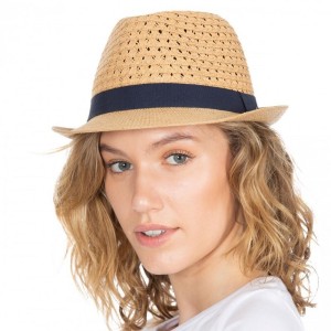 Słomkowy Kapelusz Damski / Damski Trilby