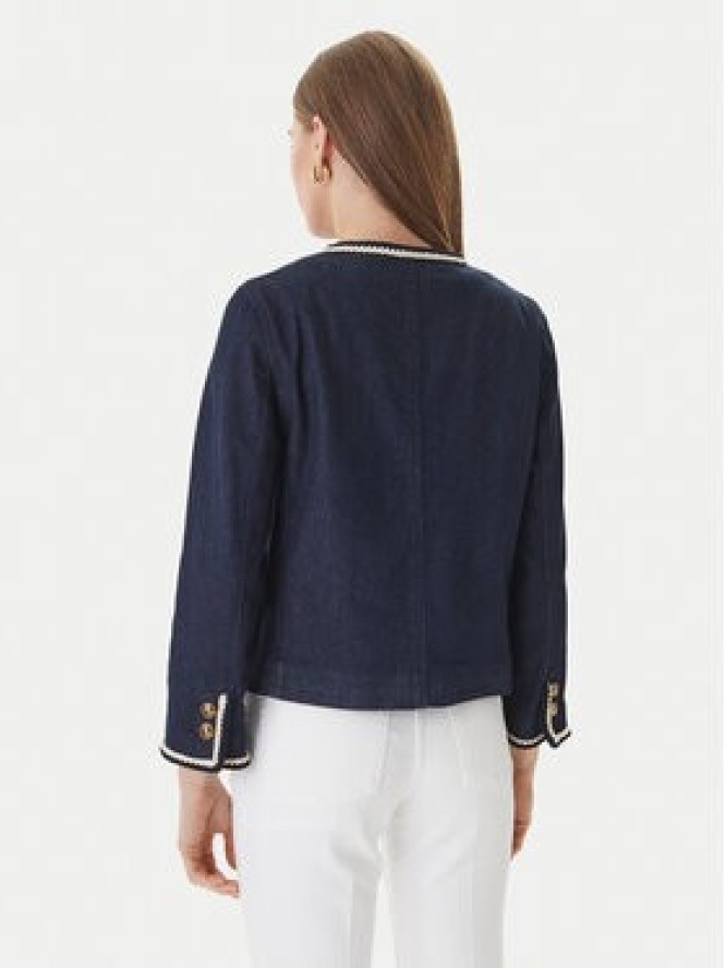 Luisa Spagnoli Marynarka Vario 542793 Granatowy Regular Fit
