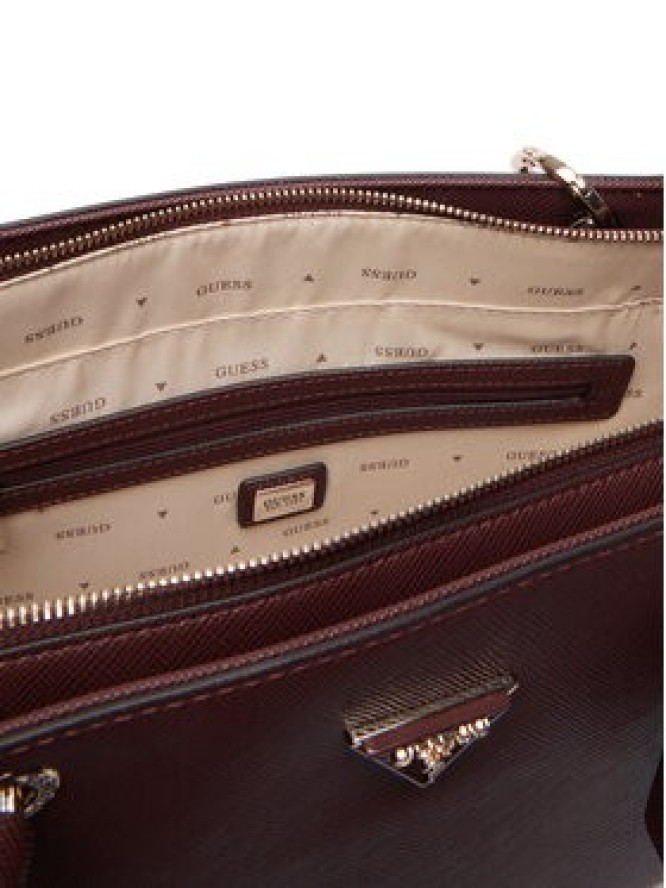Guess Torebka Noelle II HWZG96 72250 Bordowy