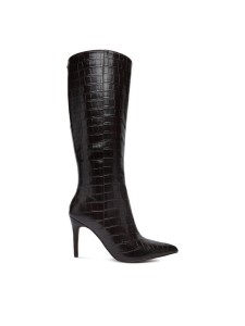 Nine West Kozaki CEO-SL95027 01 Brązowy ciemny