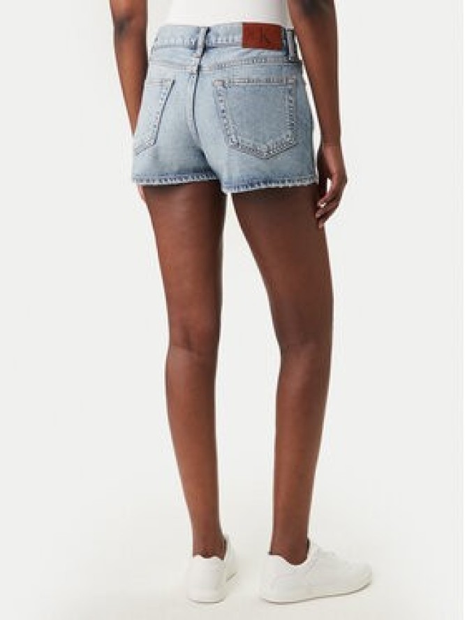 Calvin Klein Jeans Szorty jeansowe LV047F770G Niebieski Slim Fit