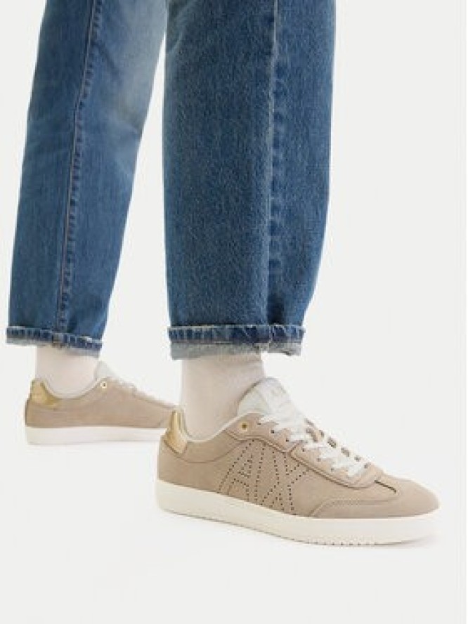Armani Exchange Sneakersy XW002791 AF23058 MZ285 Beżowy