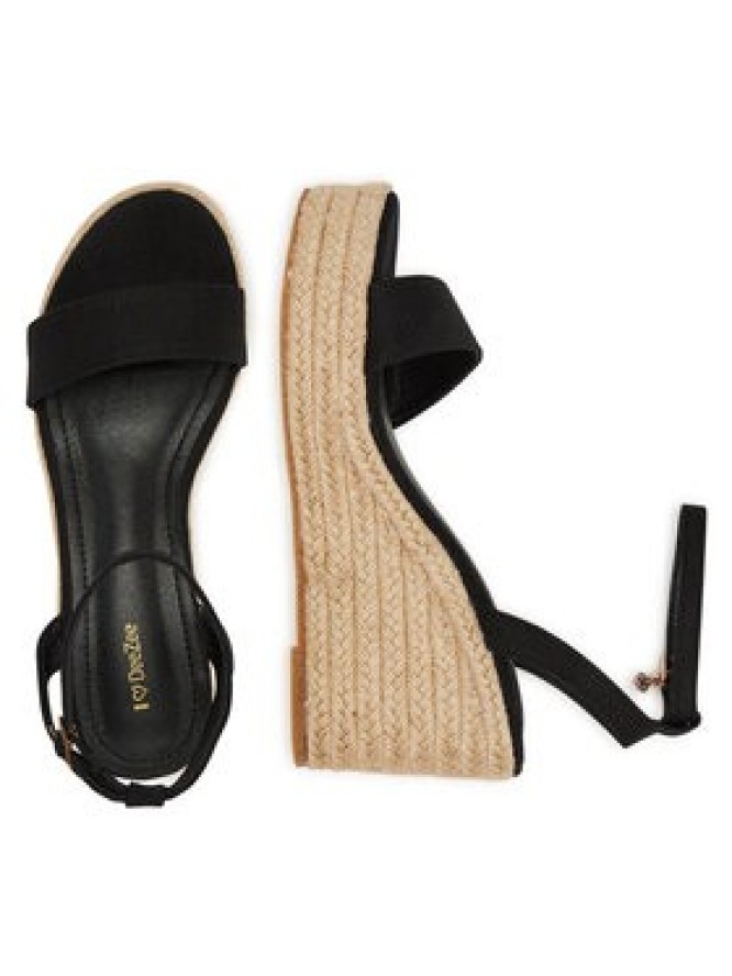 DeeZee Espadryle EA0315-2 Czarny