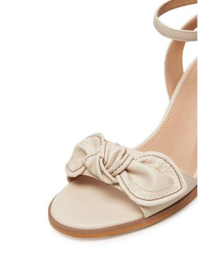 Clara Barson Sandały WS24053-01 Écru