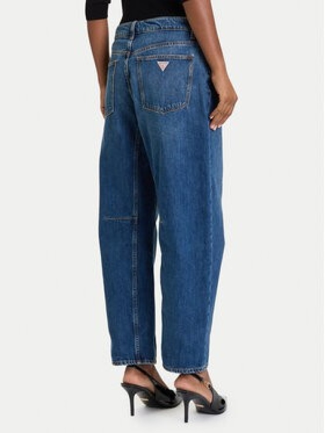 Guess Jeansy W5BA2V D0460 Granatowy Mom Fit