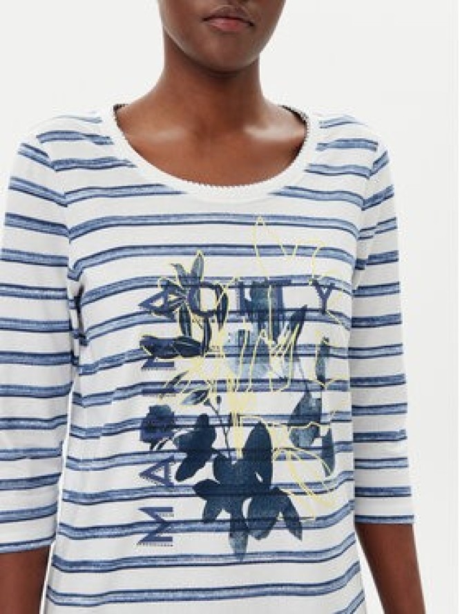 Olsen Bluzka 11105010 Écru Regular Fit