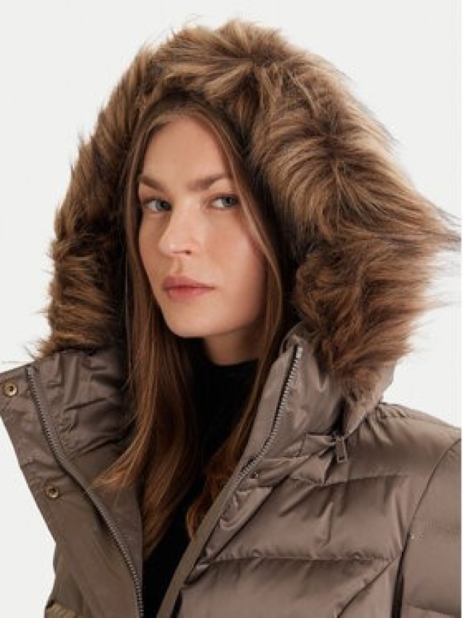 Guess Kurtka puchowa W5BL30 W2802 Beżowy Regular Fit