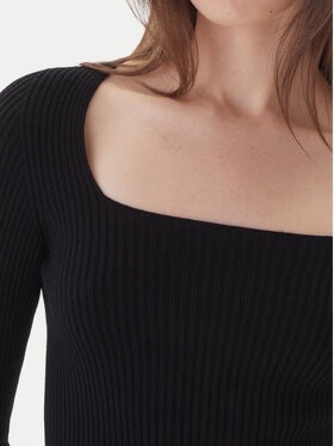 Kontatto Sweter 3M0830C Czarny Slim Fit