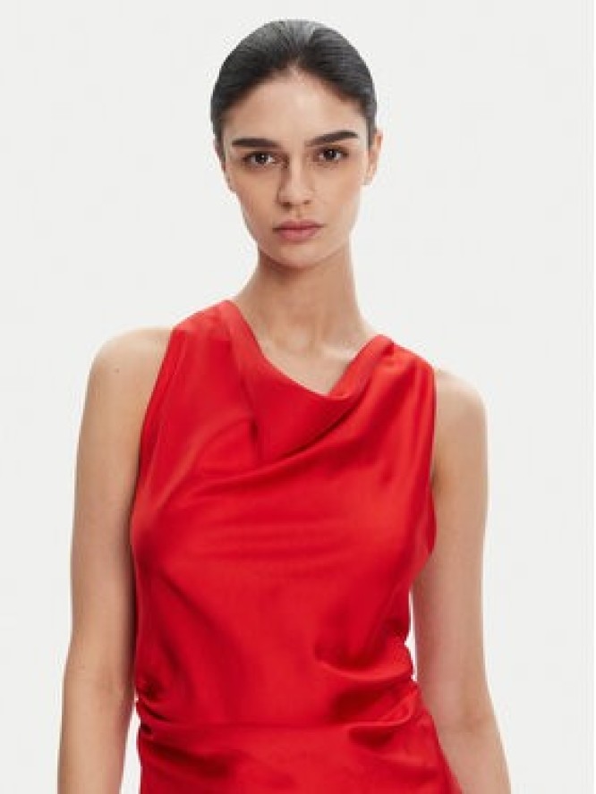 Imperial Sukienka koktajlowa AEQJJBA Czerwony Regular Fit