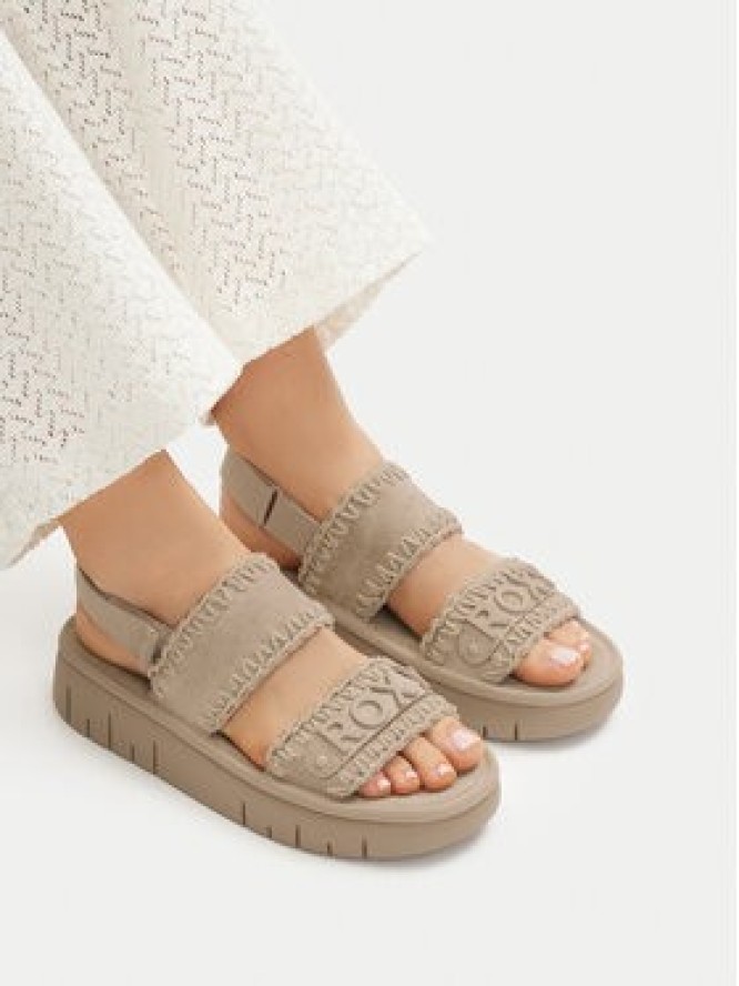 Roxy Sandały CEOB-HY62277-1 Beżowy