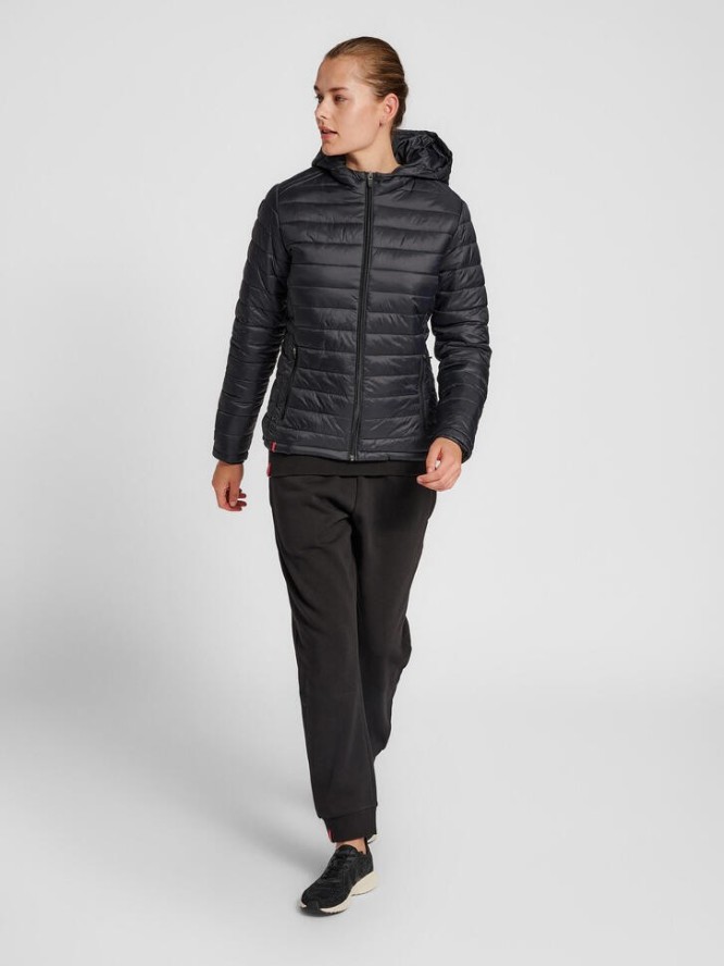 Kurtka sportowa damska Hummel Red z kapturem