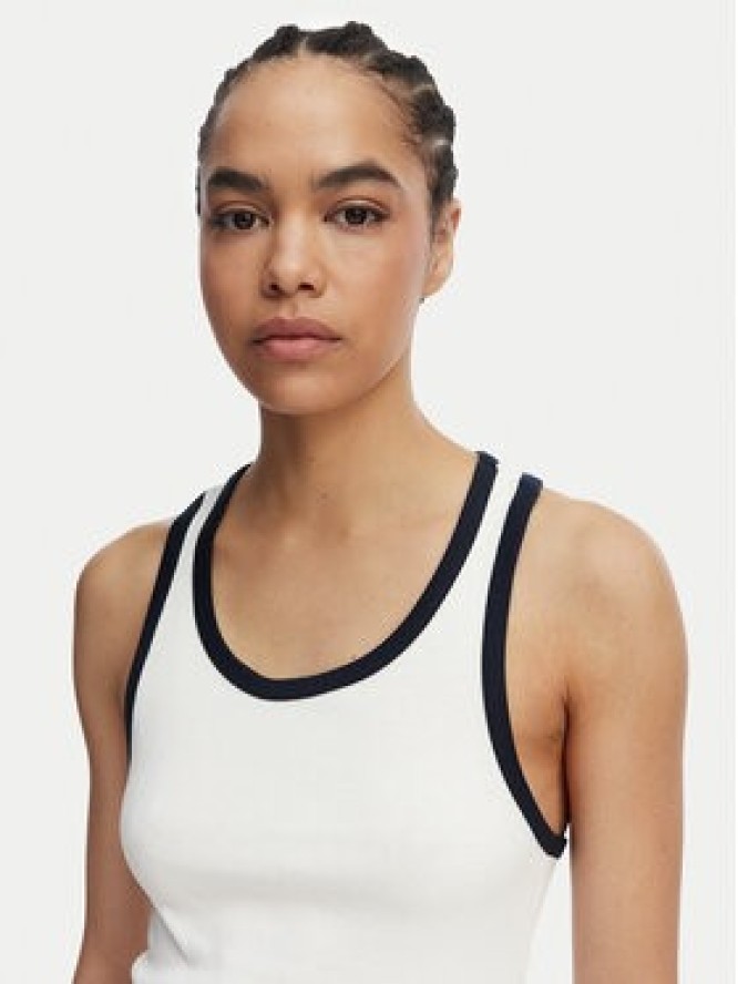 Tommy Hilfiger Top UW0UW06308 Biały Regular Fit