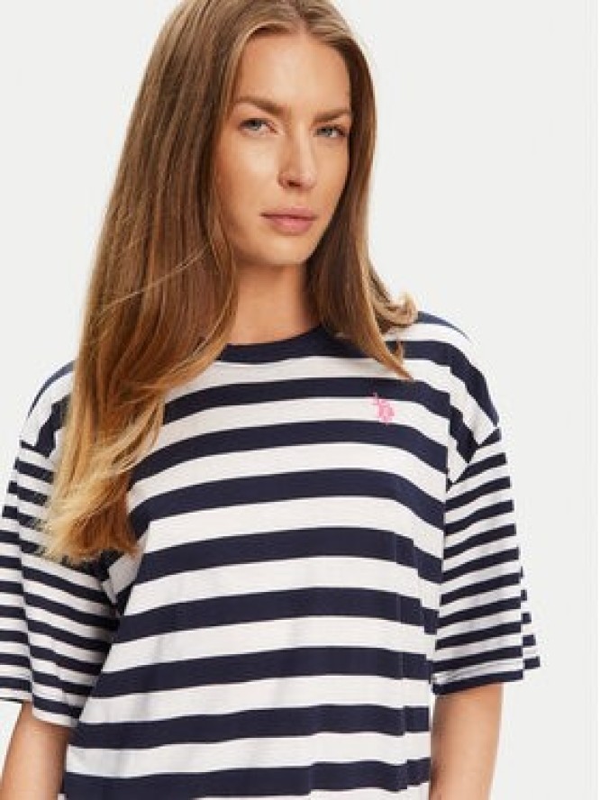 U.S. Polo Assn. T-Shirt WUP0682 Granatowy Loose Fit