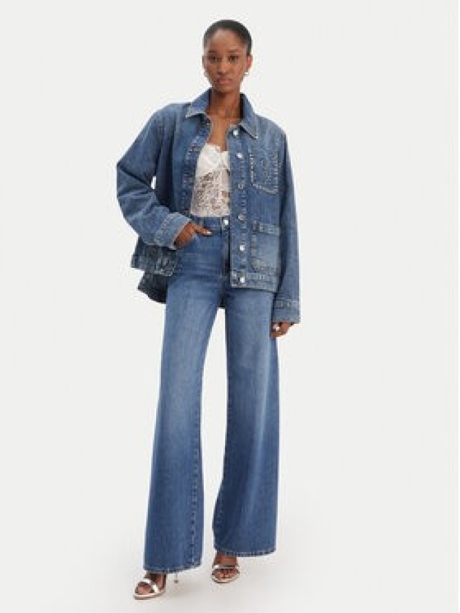 Liu Jo Kurtka jeansowa UA6125 D4854 Niebieski Regular Fit