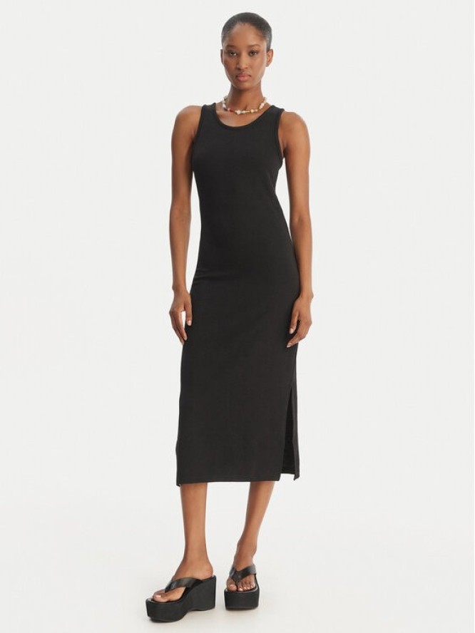 Roxy Sukienka codzienna Good Keepsake ERJKD03442 Czarny Regular Fit