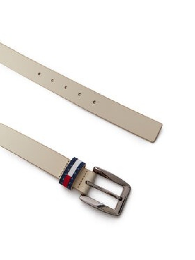 Tommy Jeans Pasek Tjw Bold Flag 3.0 AW0AW18099 Biały