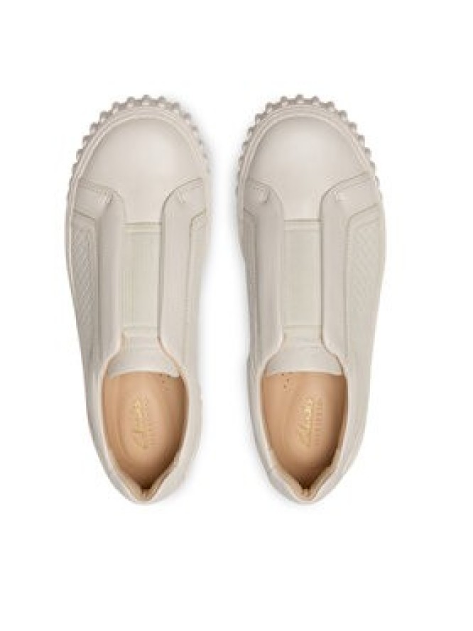Clarks Sneakersy Mayhill Bay 26181207 Biały