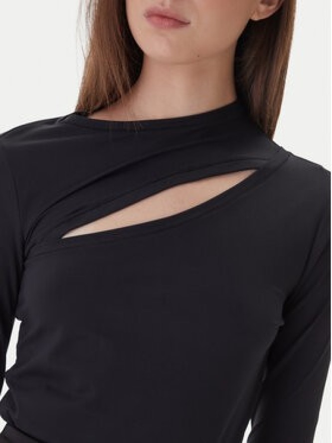 PINKO Bluzka Corazon 106085 A308 Czarny Regular Fit