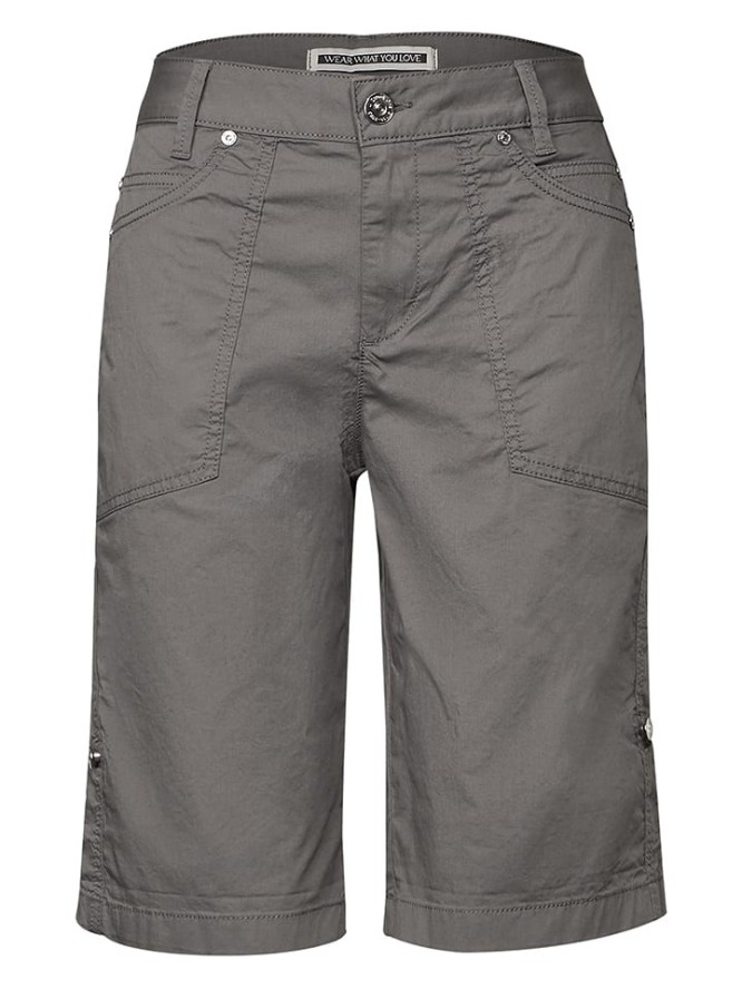 Street One Bermudy w kolorze antracytowym rozmiar: W42