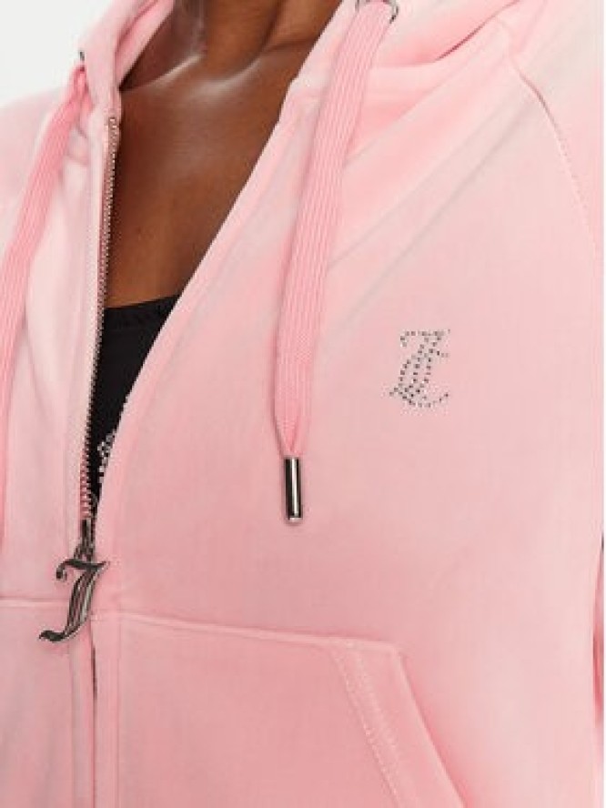 Juicy Couture Bluza Madison JCWA122001 Różowy Slim Fit