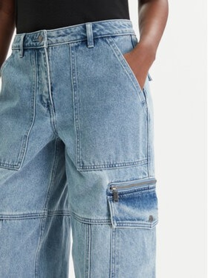 MICHAEL Michael Kors Jeansy MR6909WFAU Niebieski Relaxed Fit