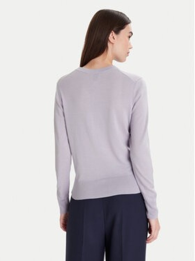 Calvin Klein Kardigan LV044D323G Szary Slim Fit