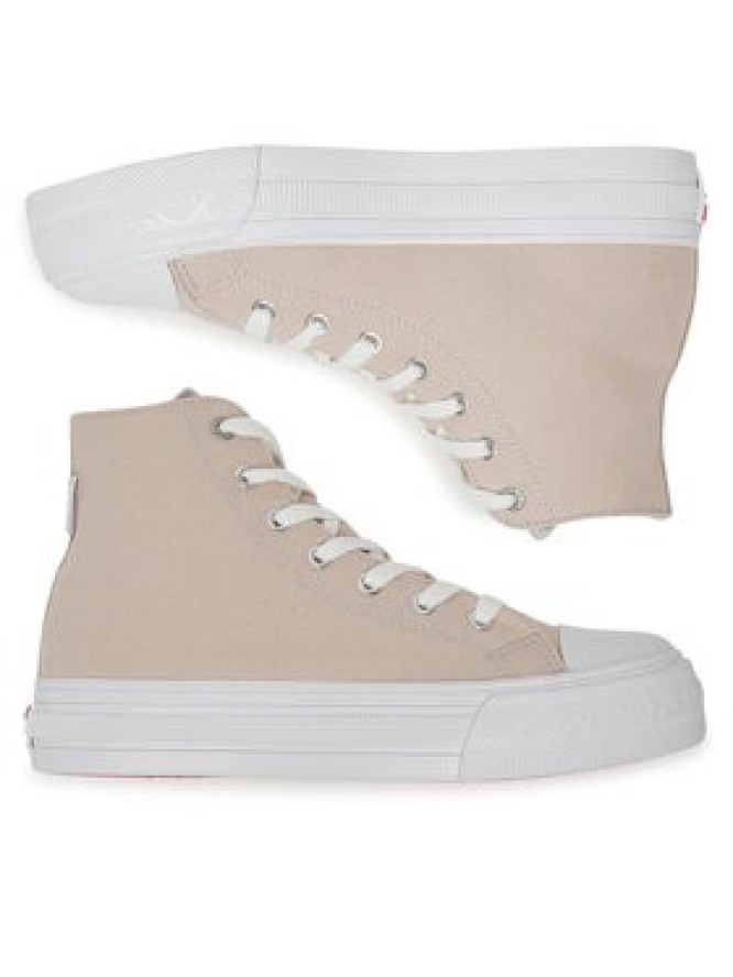 Roxy Trampki V12-907 Beżowy