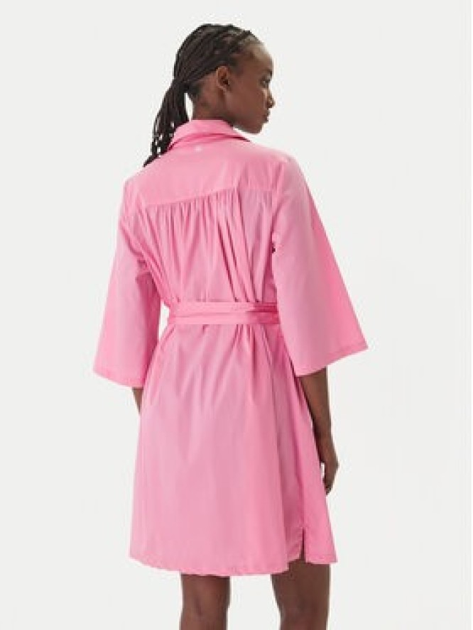 LOLA CASADEMUNT Sukienka koszulowa LS2616140 Różowy Relaxed Fit