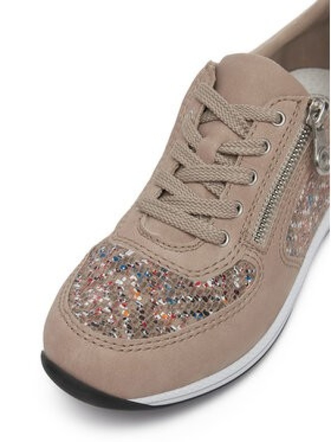 Rieker Sneakersy N1112-62 Beżowy