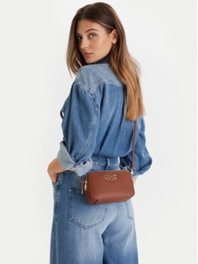 Liu Jo Torebka Ecs S camera Case AF5100 E0058 Brązowy