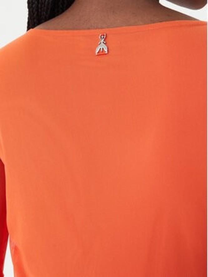 Patrizia Pepe Sukienka koktajlowa 8A1604/J376-R877 Pomarańczowy Regular Fit