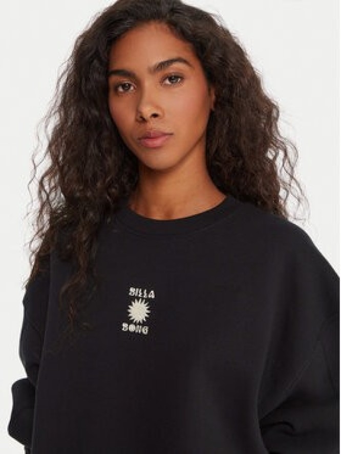 Billabong Bluza So Sunny EBJFT00155 Czarny Oversize