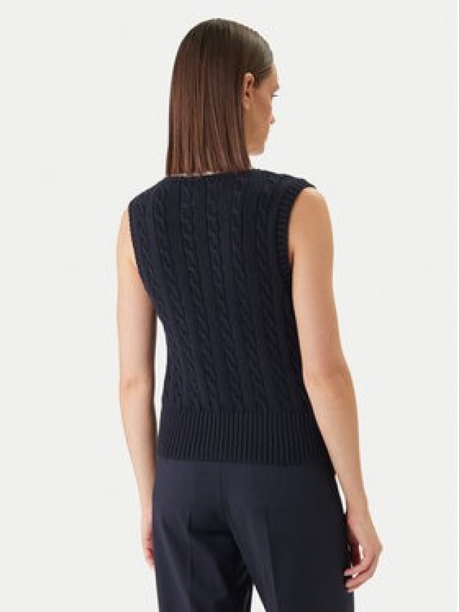 Gant Sweter 4805441 Granatowy Regular Fit