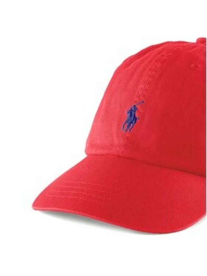 Polo Ralph Lauren Czapka z daszkiem 211912843022 Czerwony