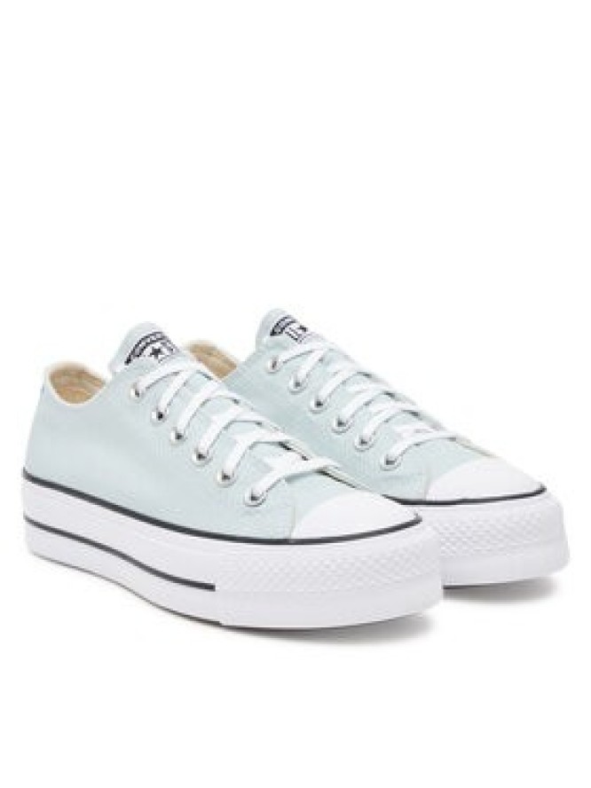 Converse Trampki Chuck Taylor All Star Lift Platform A11876C Błękitny