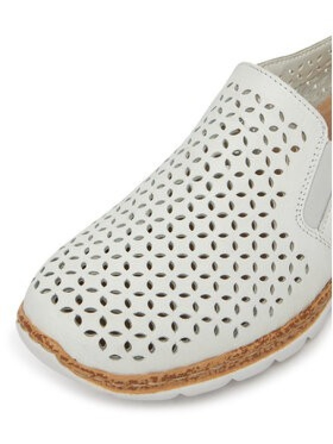 Rieker Półbuty N4251-80 Biały