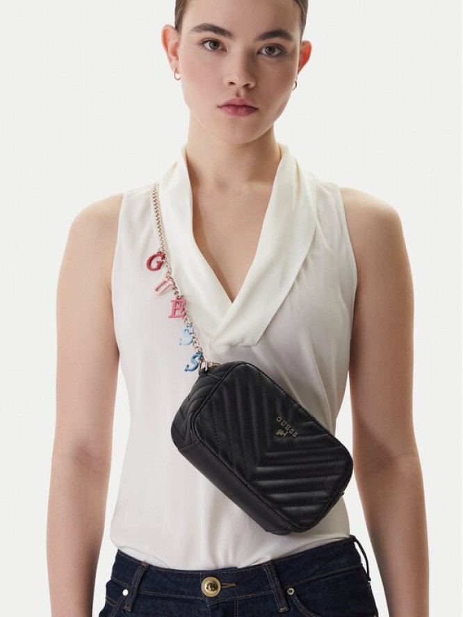 Guess Torebka Camera Bag J4GZ23 WFZL0 Czarny
