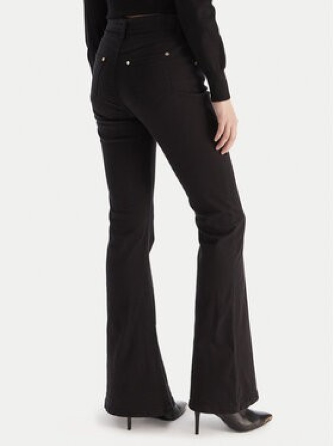 Gaudi Jeansy 521BD25005 Czarny Flare Fit