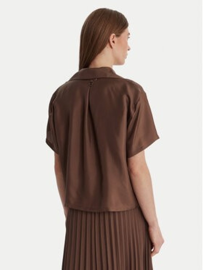 Marella Koszula Segnale 2613111045 Brązowy Relaxed Fit