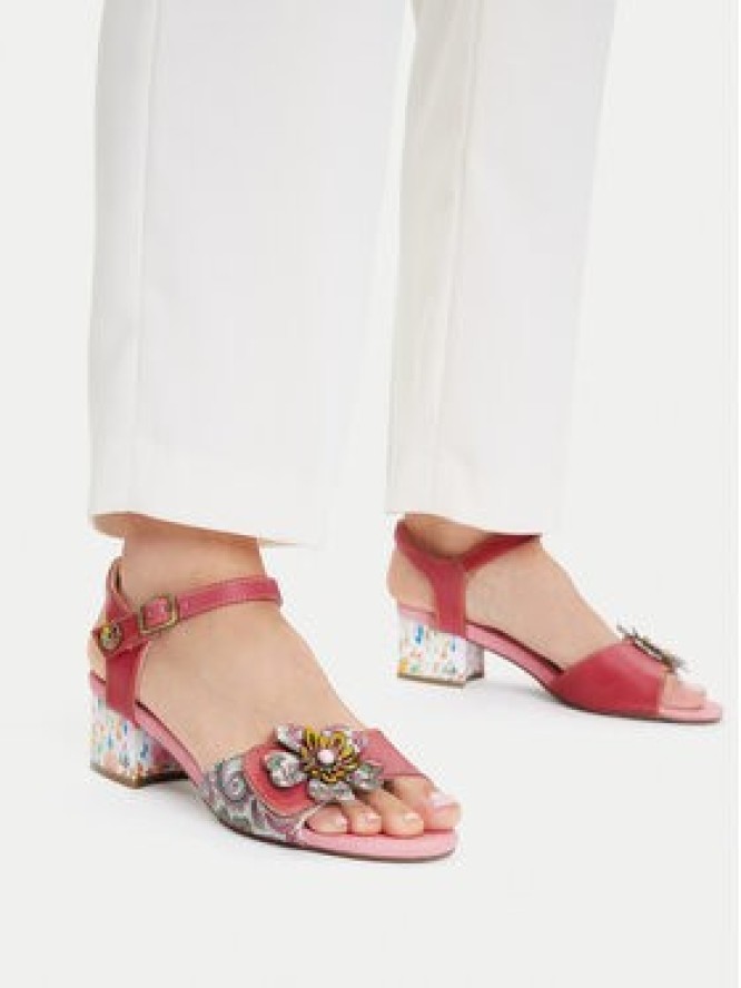 Laura Vita Sandały Hucbio 42 Różowy