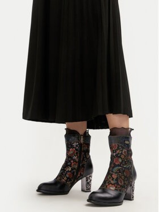 Laura Vita Botki Ledao 01 Czarny